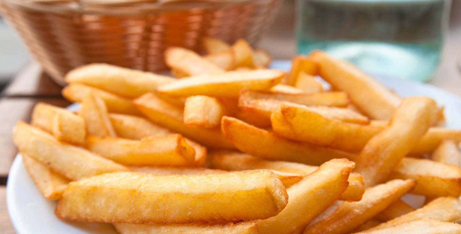 Heerlijk: zelf voorgebakken verse friet